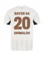 Bayer Leverkusen Alejandro Grimaldo #20 Vieraspaita 2024-25 Lyhythihainen